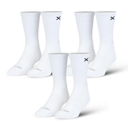 オッド ソックス（ODD SOX）クルー ソックス ラージ サイズ BASIX 3 PACK（3足 セット）CREW WHITE