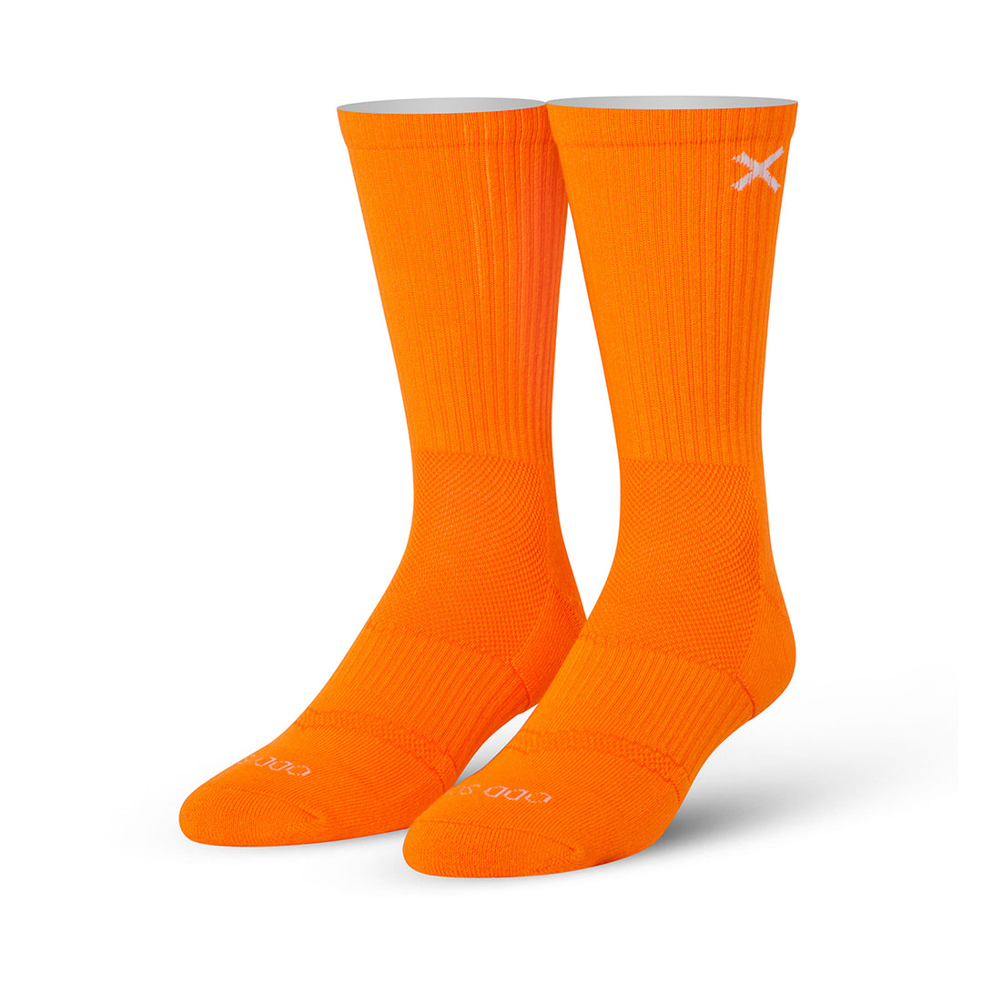 オッド ソックス（ODD SOX）クルー ソックス ラージ サイズ BASIX ORANGE CREW