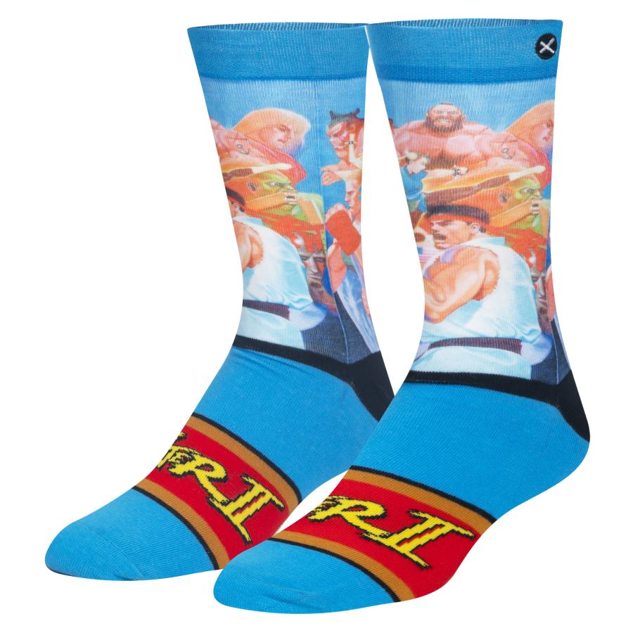 オッド ソックス（ODD SOX）クルー ソックス ラージ サイズ WORLD WARRIORS