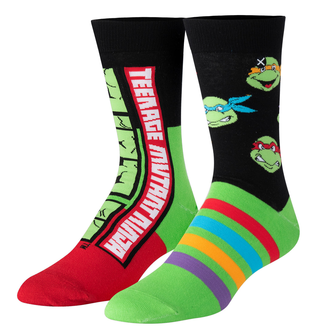 オッド ソックス（ODD SOX）クルー ソックス ラージ サイズ THE TURTLES