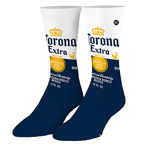 オッド ソックス（ODD SOX）クルー ソックス ラージ サイズ CORONA LABEL