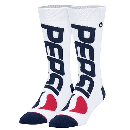 オッド ソックス（ODD SOX）クルー ソックス ラージ サイズ PEPSI COOL