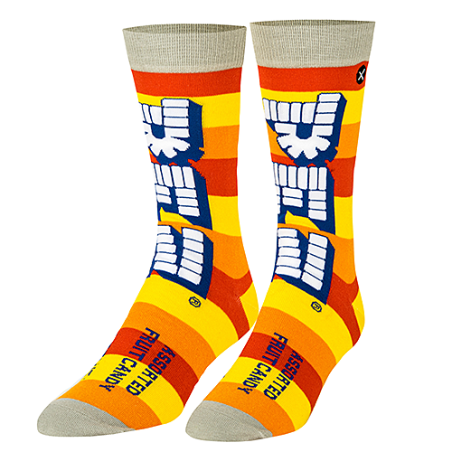 オッド ソックス（ODD SOX）クルー ソックス ラージ サイズ PEZ ASSORTED