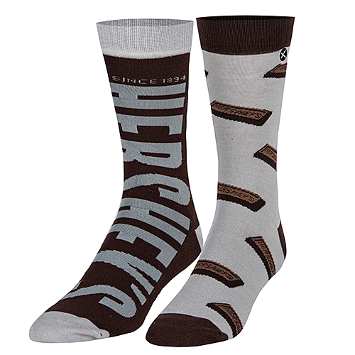 オッド ソックス（ODD SOX）クルー ソックス ラージ サイズ HERSHEY'S BARS