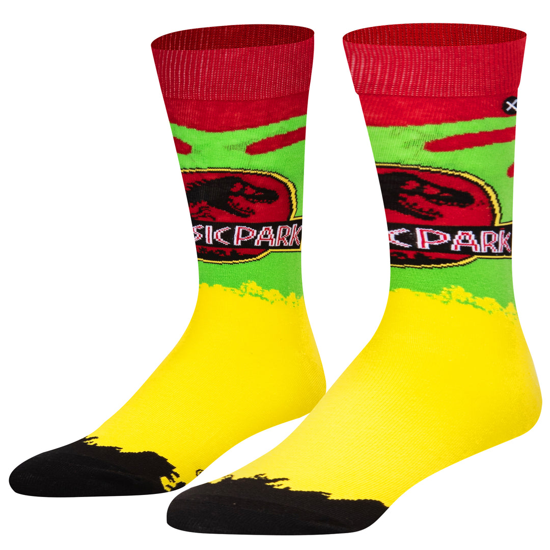 オッド ソックス（ODD SOX）クルー ソックス ラージ サイズ JURASSIC PARK TRUCK