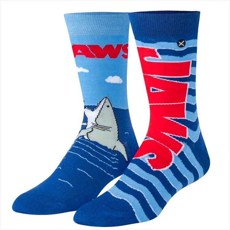 オッド ソックス（ODD SOX）クルー ソックス ラージ サイズ JAWS OPEN WIDE