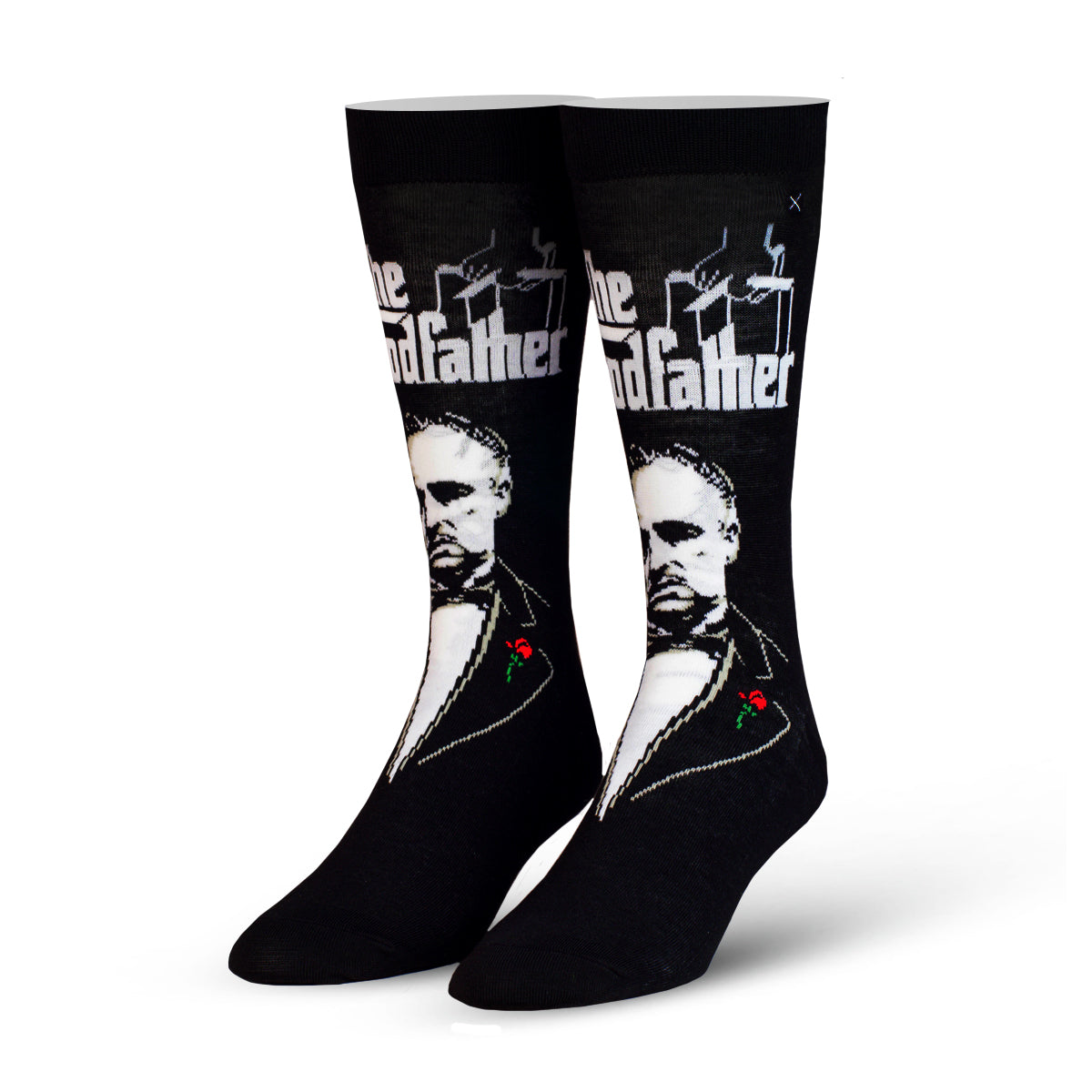 オッド ソックス（ODD SOX）クルー ソックス ラージ サイズ VITO CORLEONE ROSE