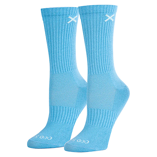 オッド ソックス（ODD SOX）クルー ソックス ミディアム サイズ BASIX SKY HEATHER CREW