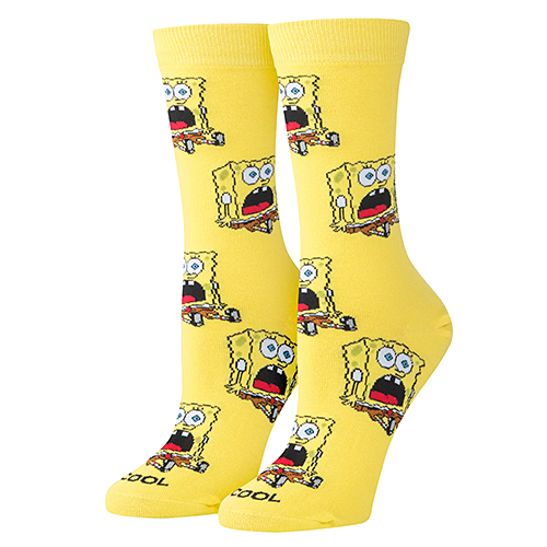 オッド ソックス（ODD SOX）クルー ソックス ミディアム サイズ  SURPRISED BOB