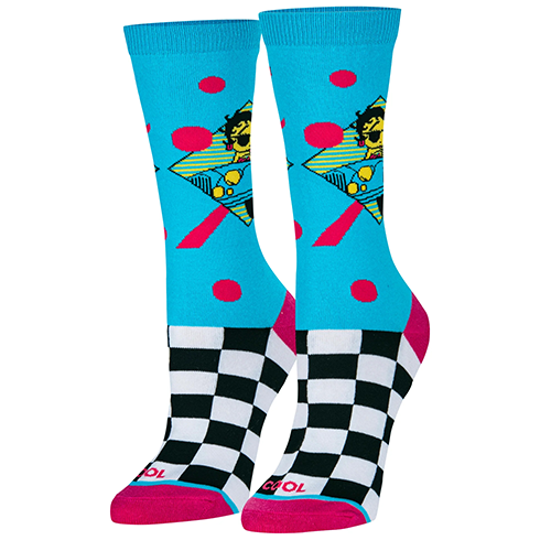 オッド ソックス（ODD SOX）クルー ソックス ミディアム サイズ BETTY BOOP NEW WAVE