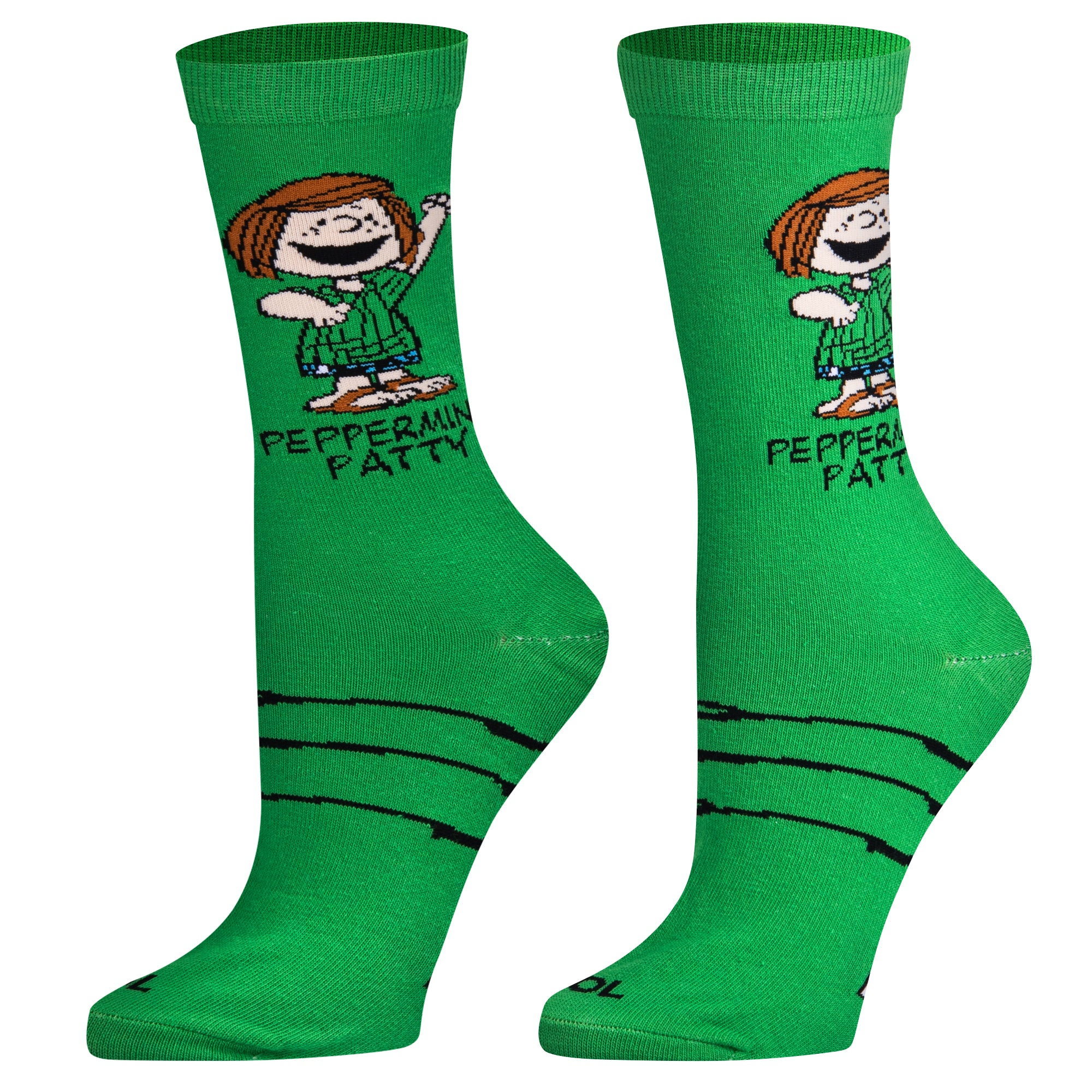 オッド ソックス（ODD SOX）クルー ソックス ミディアム サイズ PEPPERMINT PATTY