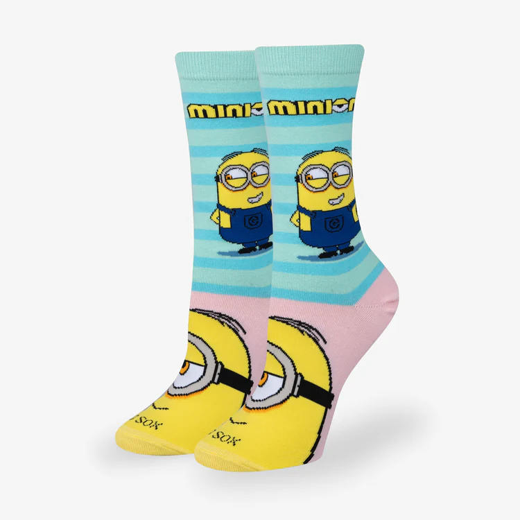 オッド ソックス（ODD SOX）クルー ソックス ミディアム サイズ MINIONS MOODS