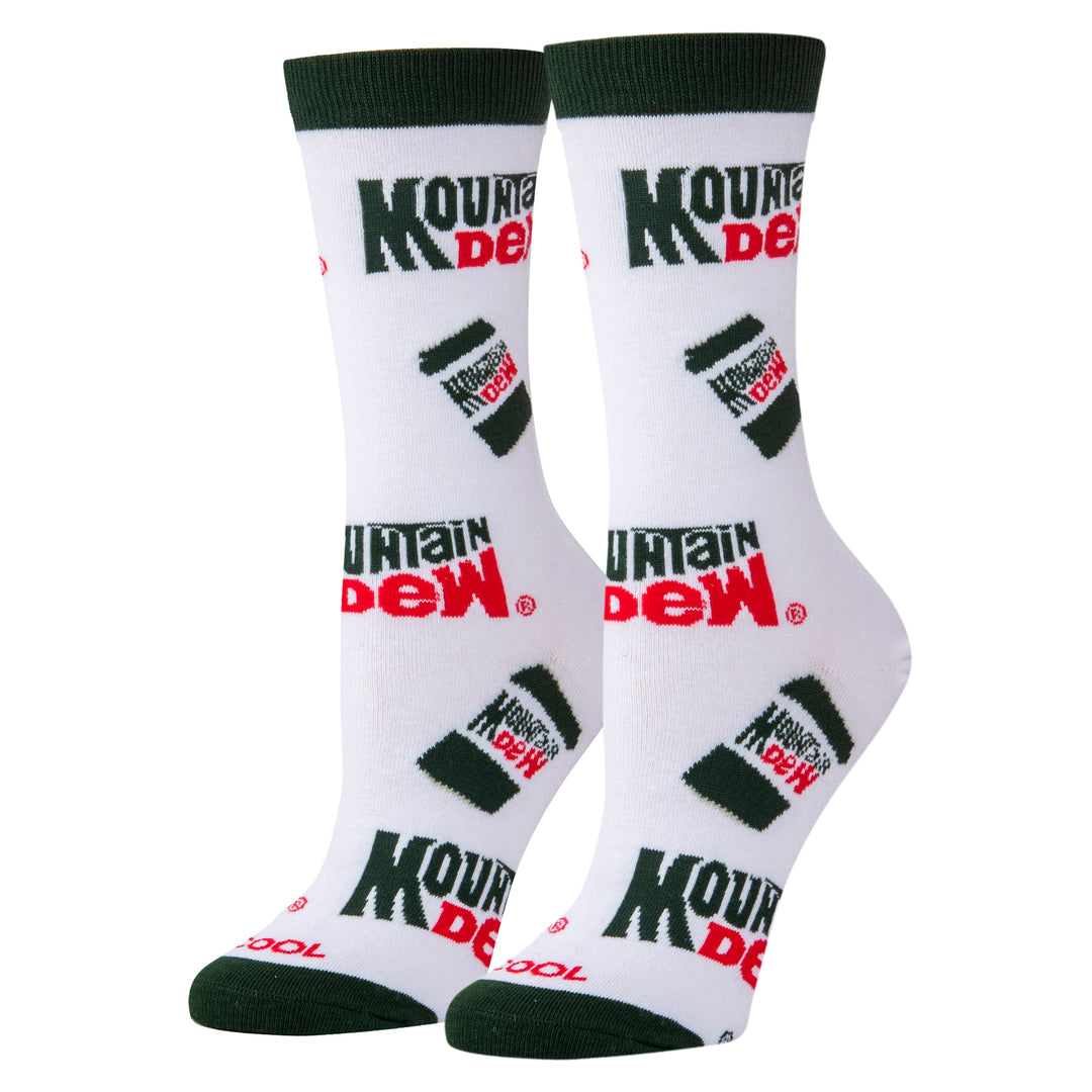 オッド ソックス（ODD SOX）クルー ソックス ミディアム サイズ MOUTAIN DEW CANS