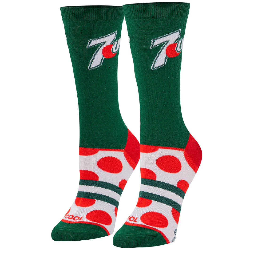 オッド ソックス（ODD SOX）クルー ソックス ミディアム サイズ 7UP BIG DOTS