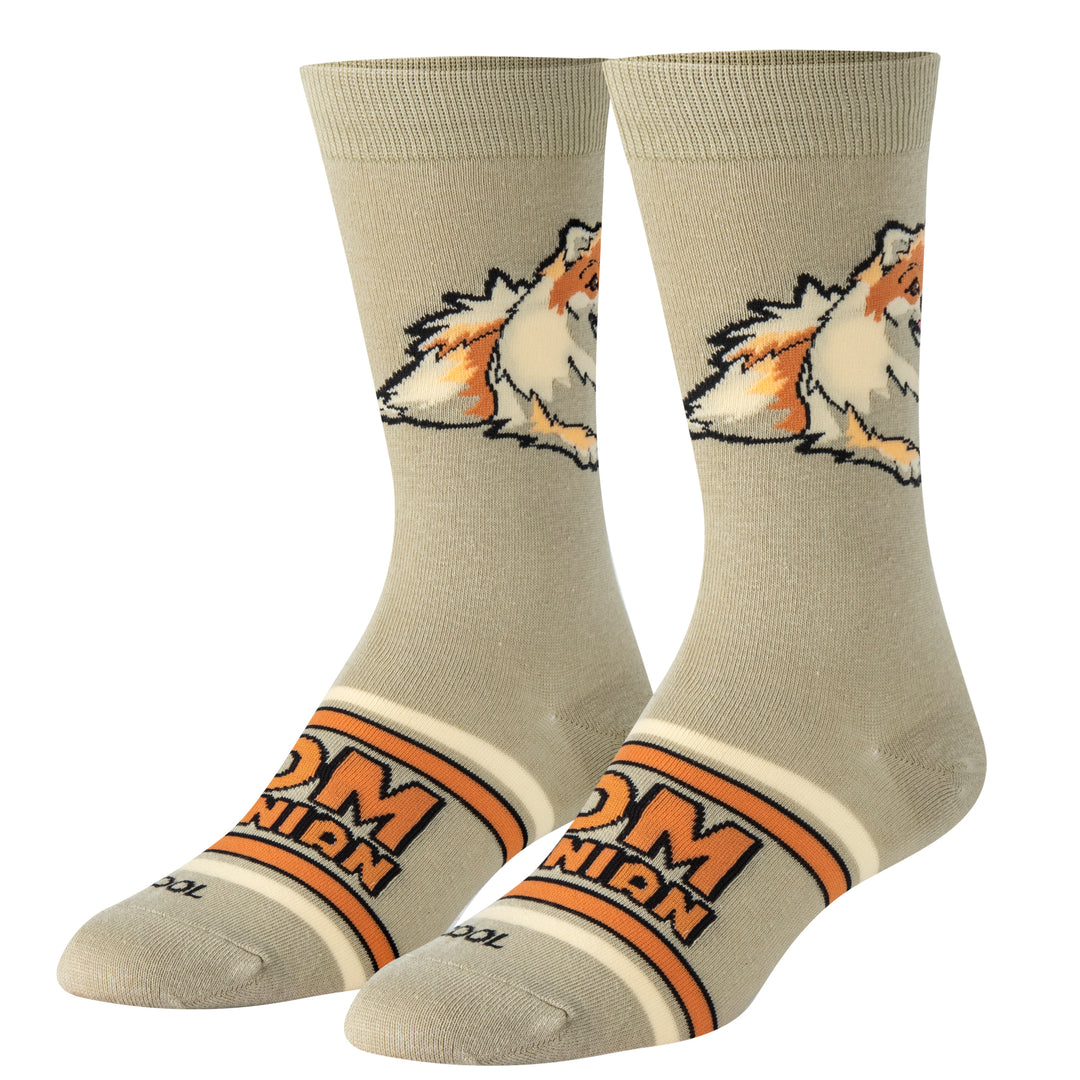オッド ソックス（ODD SOX）クルー ソックス ミディアム サイズ POMERANIAN