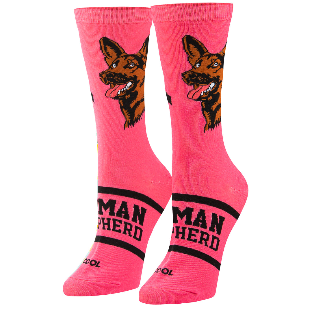 オッド ソックス（ODD SOX）クルー ソックス ミディアム サイズ GERMAN SHEPHERD