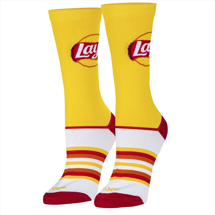 オッド ソックス（ODD SOX）クルー ソックス ミディアム サイズ LAYS STRIPES