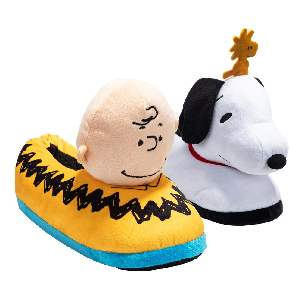 オッド ソックス（ODD SOX）3D スリッパ Peanuts Charlie Brown & Snoopy