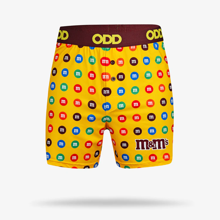 オッド ソックス（ODD SOX）メンズ ボクサー ブリーフ M&M'S ALL OVER