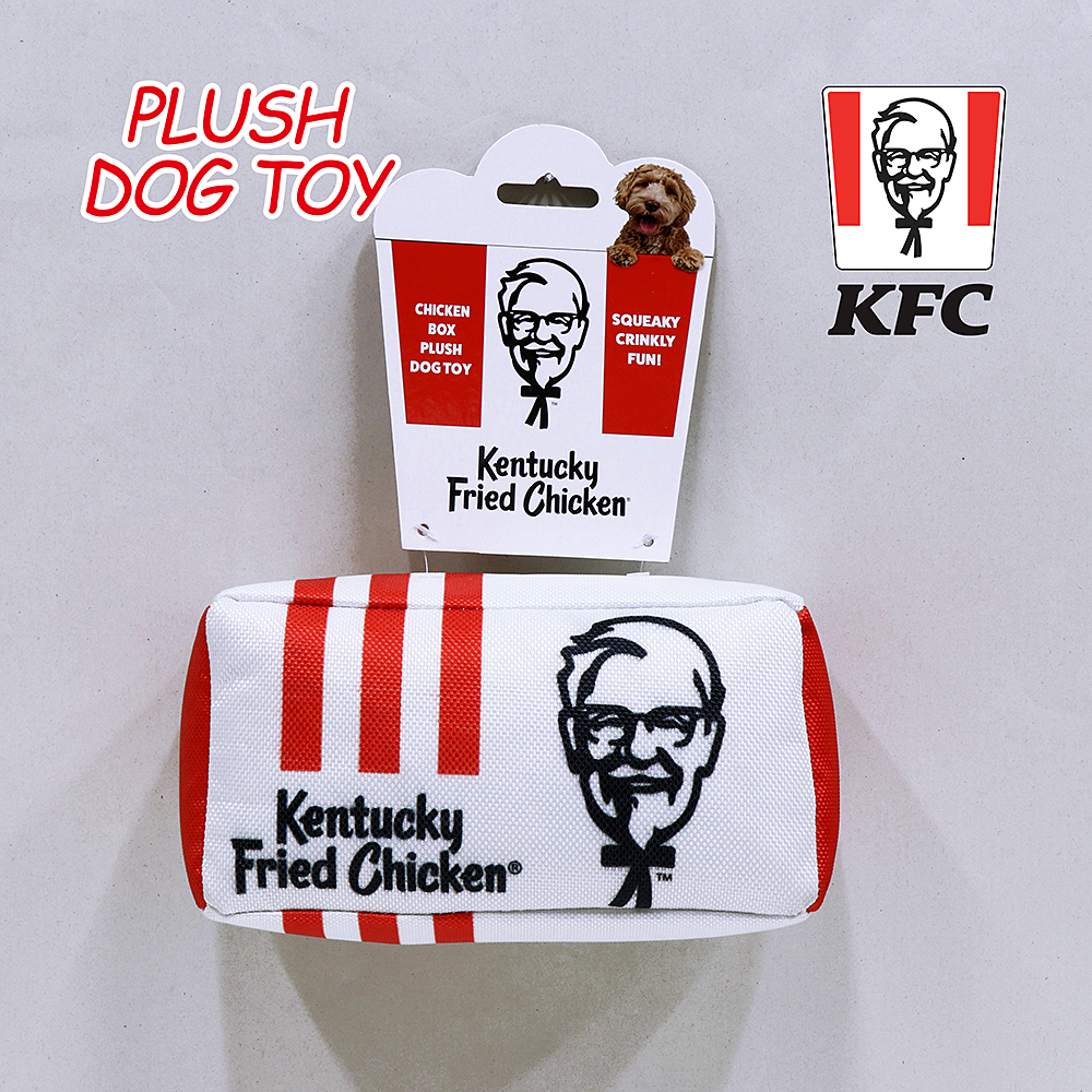 ペット（犬）用おもちゃ ぬいぐるみ（ケンタッキー・フライド・チキン）