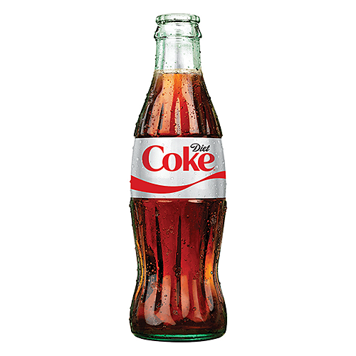 ダイカット エンボス メタル サイン DIET COKE BOTTLE