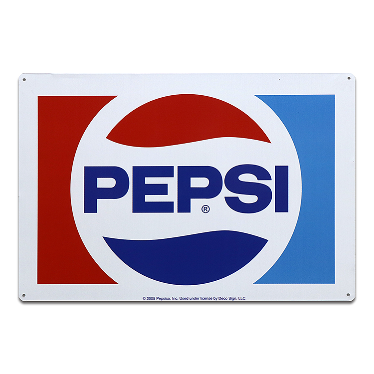 アルミニウム サイン PEPSI 1970 LOGO