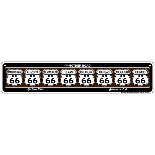 アルミニウム サイン RT 66 STREET SIGN