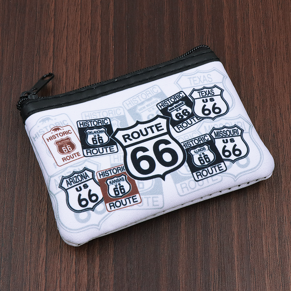 RT 66 コイン ケース（キーチェーン付き）RT66 COIN SIGNS