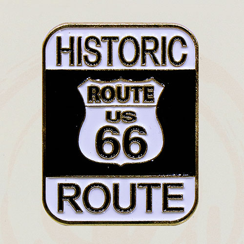 RT 66 エナメル ピンバッジ HISTORIC ROUTE