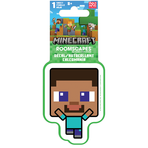 USA デカール マイクラ（マインクラフト） Minecraft - Steve