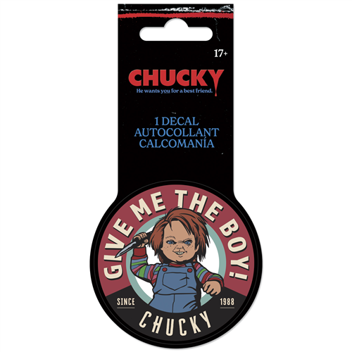USA デカール チャイルド・プレイ Chucky