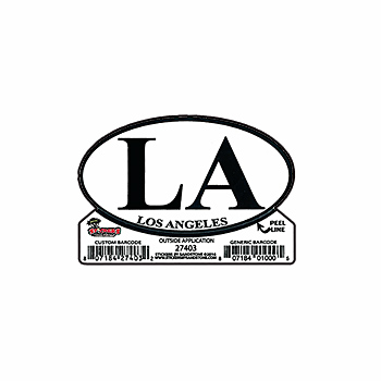 ステッカー スモール LOS ANGELES