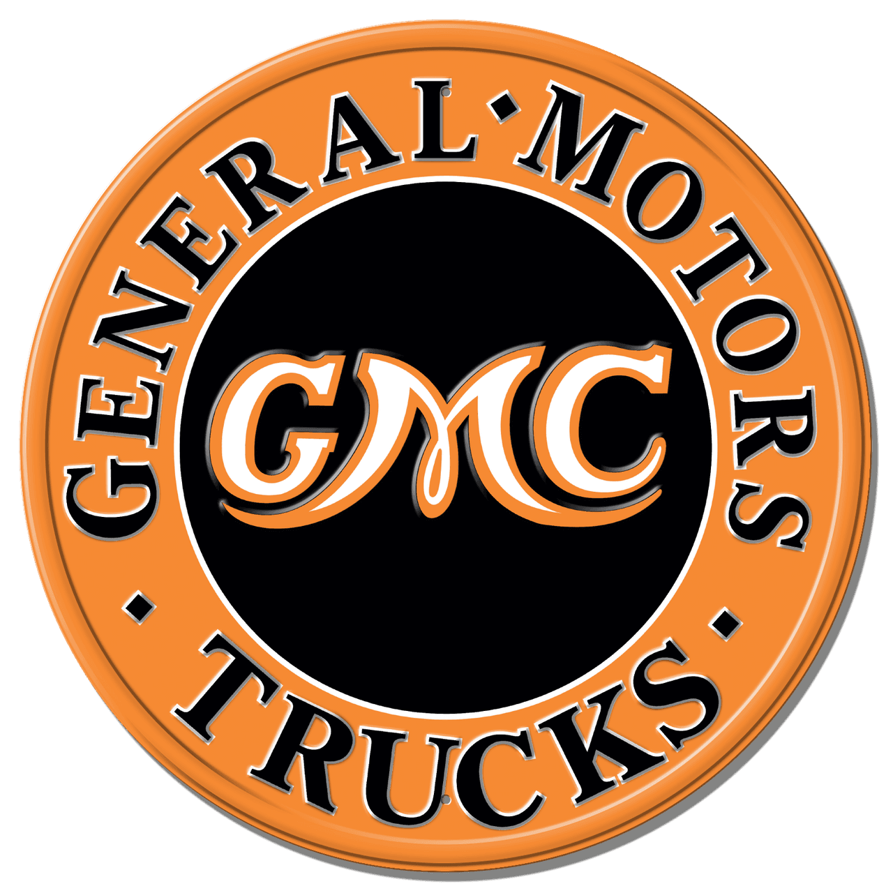 ティン サイン ROUND - GMC Trucks