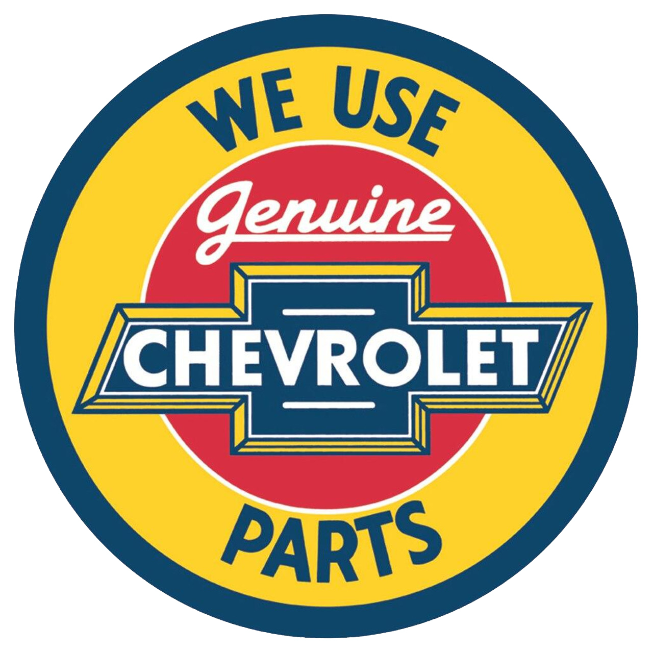 ティン サイン ROUND - Chevy Parts