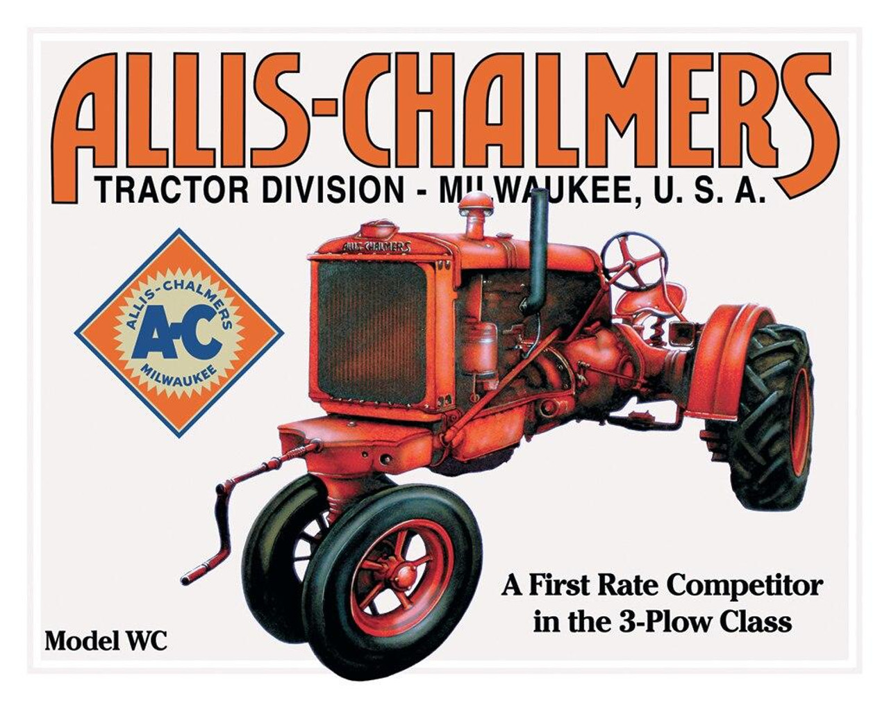 ティン サイン Allis Chalmers - Model U