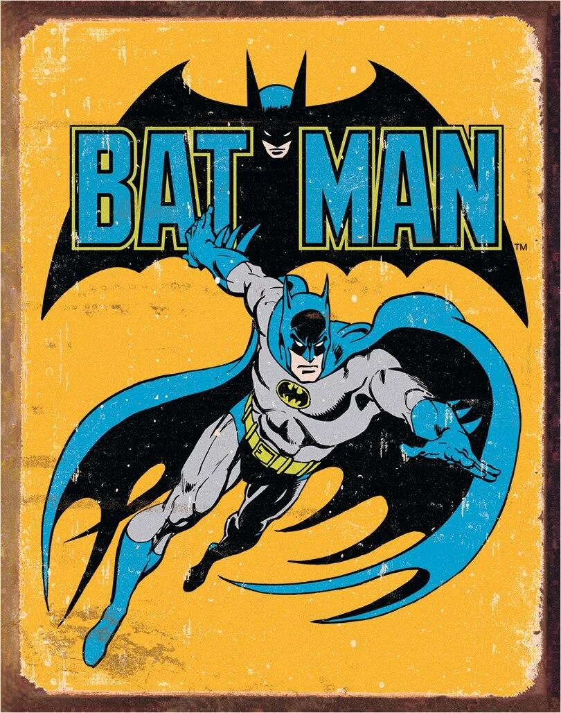 ティン サイン DC - Batman - Retro