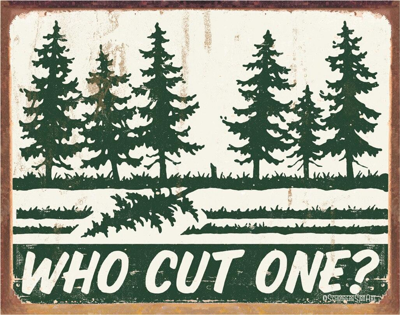ティン サインSchonberg - Cut One?