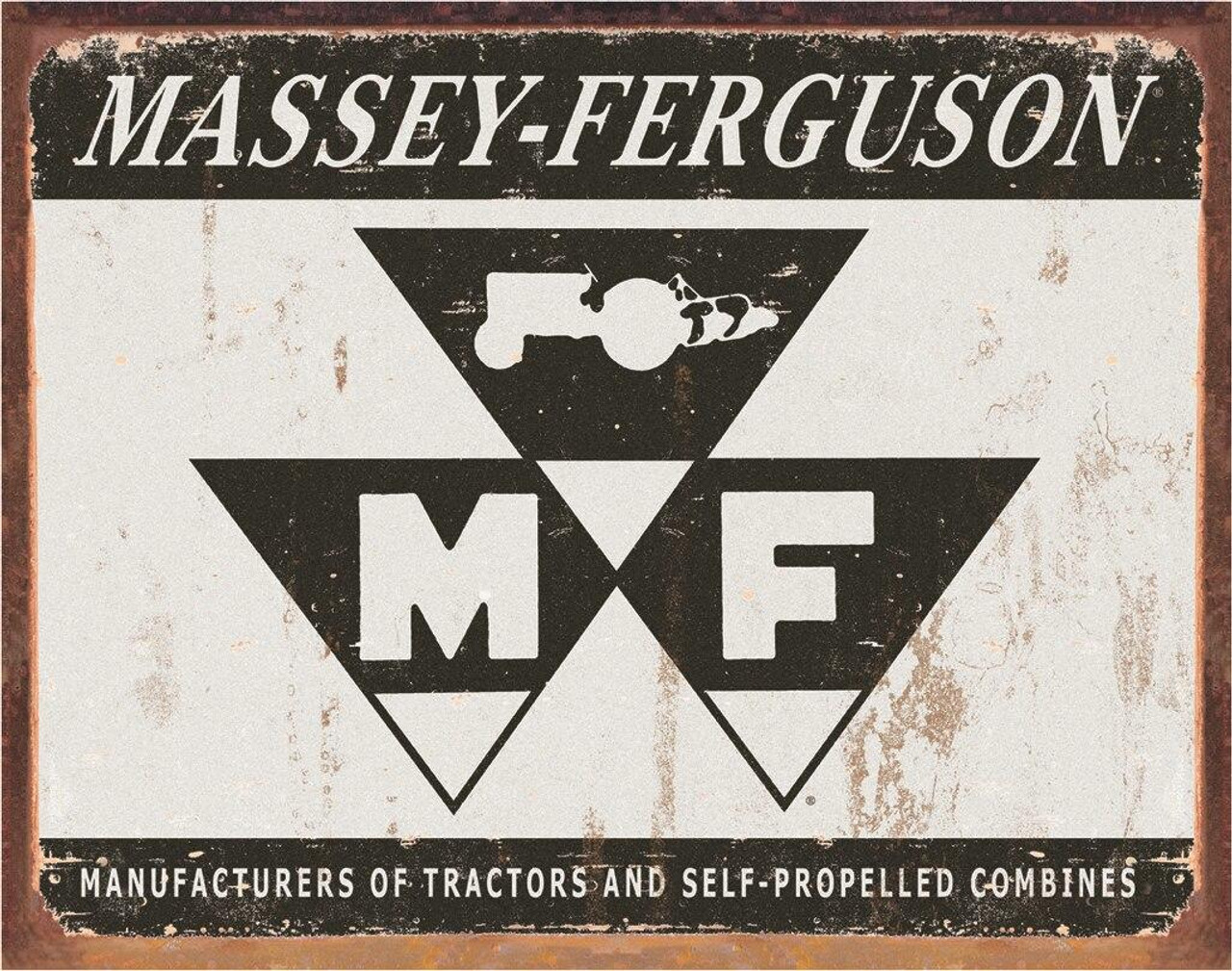 ティン サインMassey Ferguson Logo