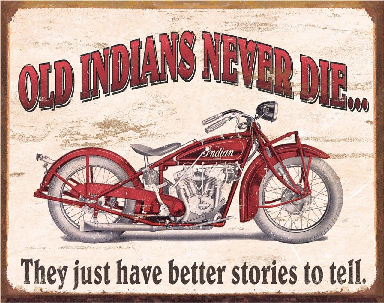 ティン サイン Indian - Better Stories