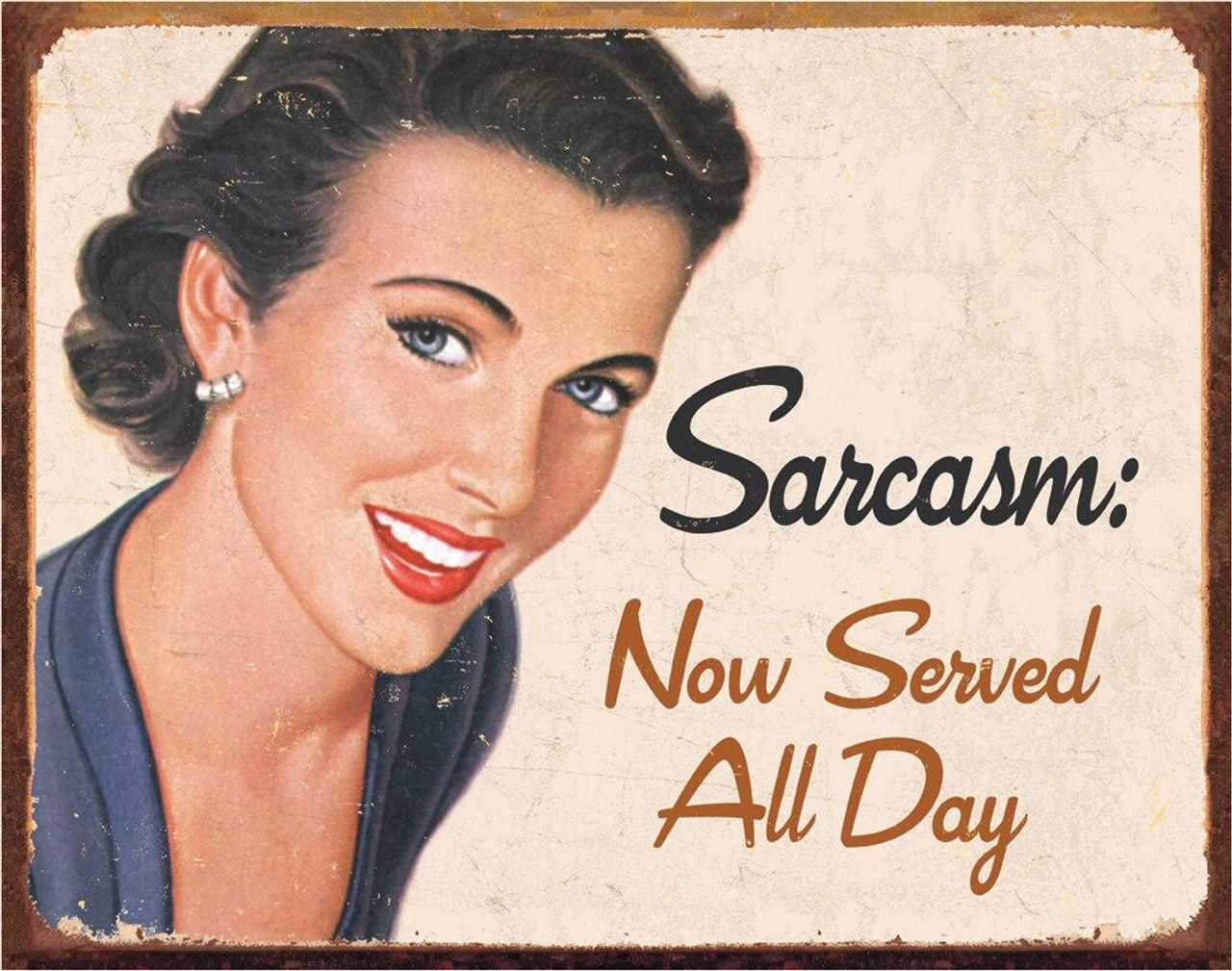 ティン サイン Ephemera - Sarcasm