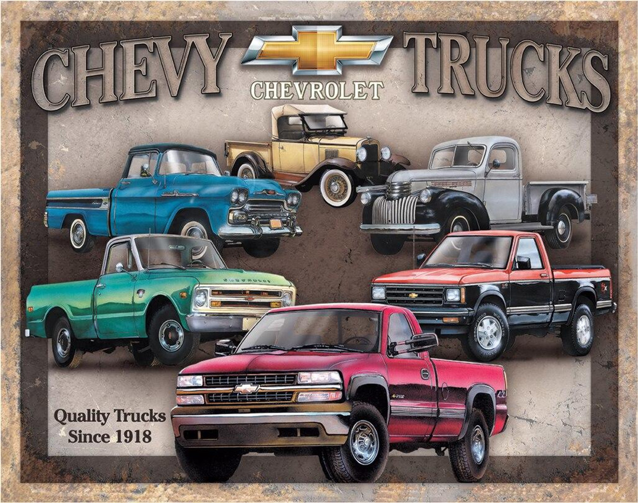 ティン サイン Chevy Truck Tribute