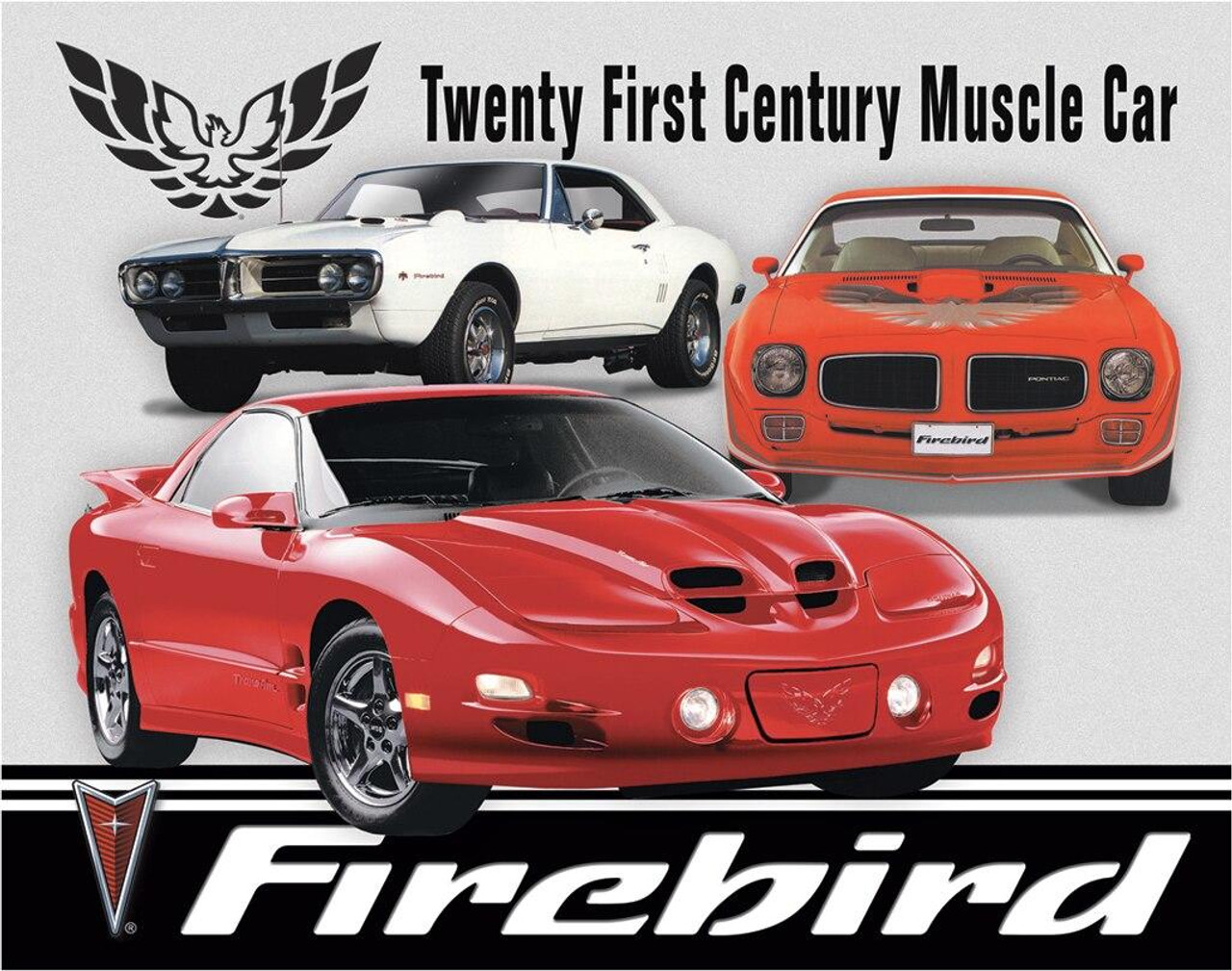 ティン サイン Pontiac Firebird Tribute