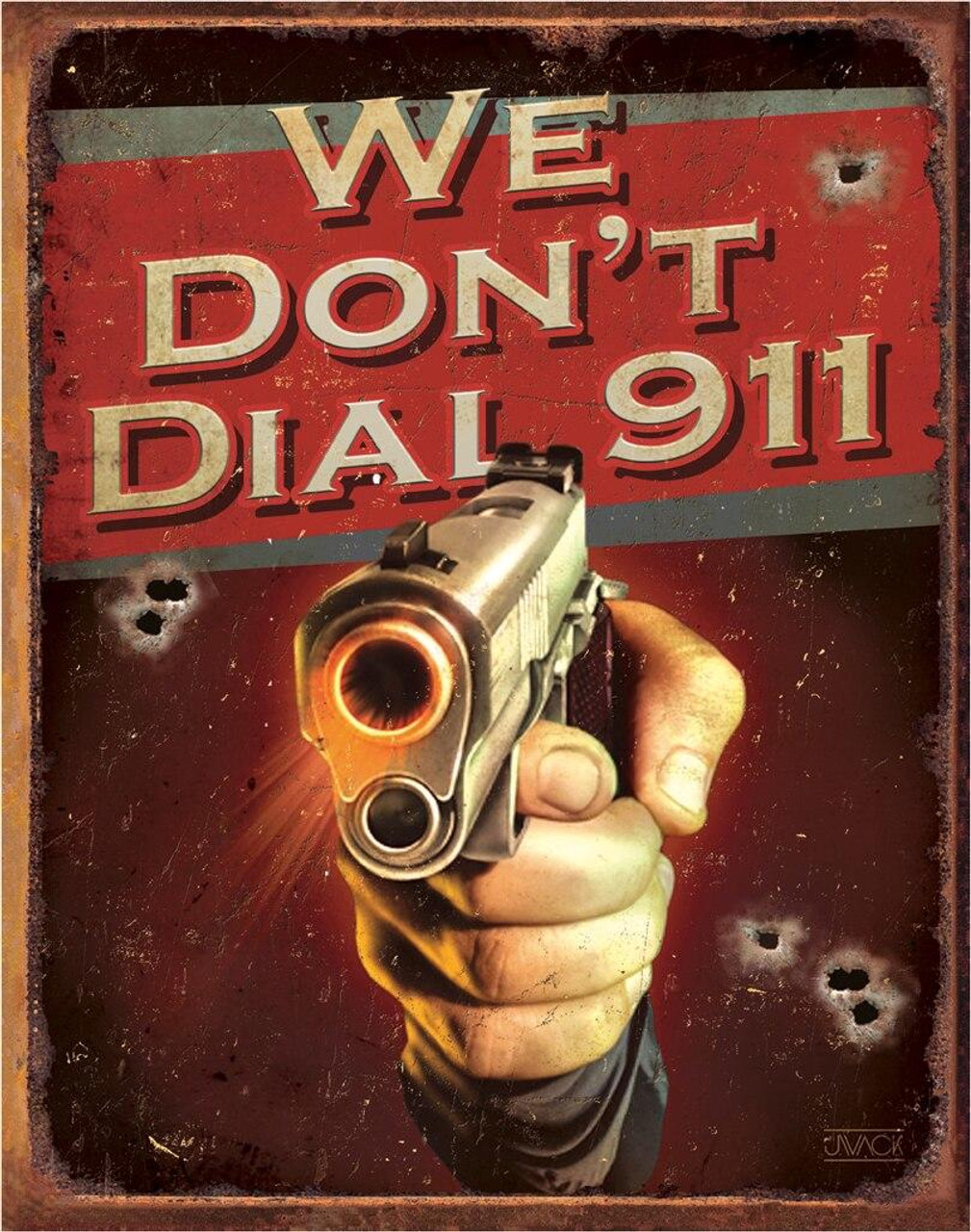ティン サイン JQ - We Don't Dial 911