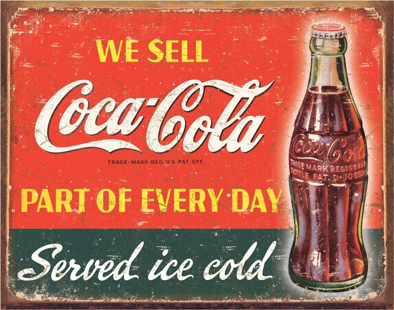 ティン サイン Coke - Part of Every Day