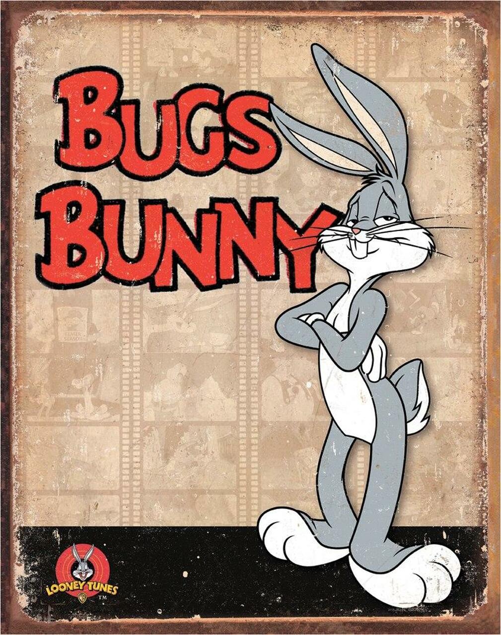 ティン サイン WB - Bugs Bunny Retro