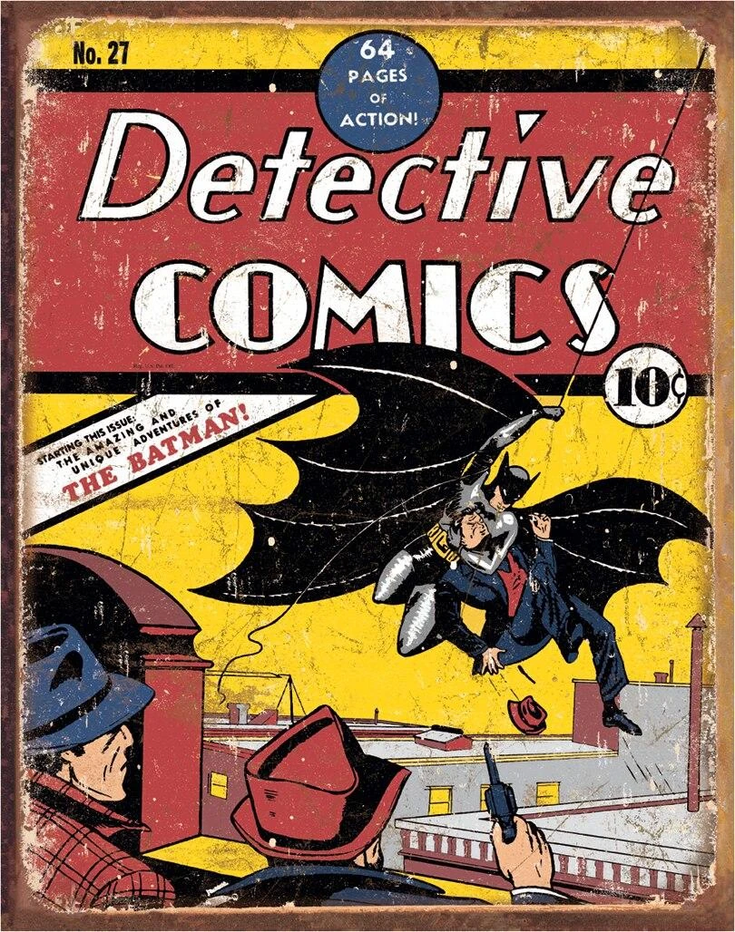 ティン サイン DC - Detective Comics No27