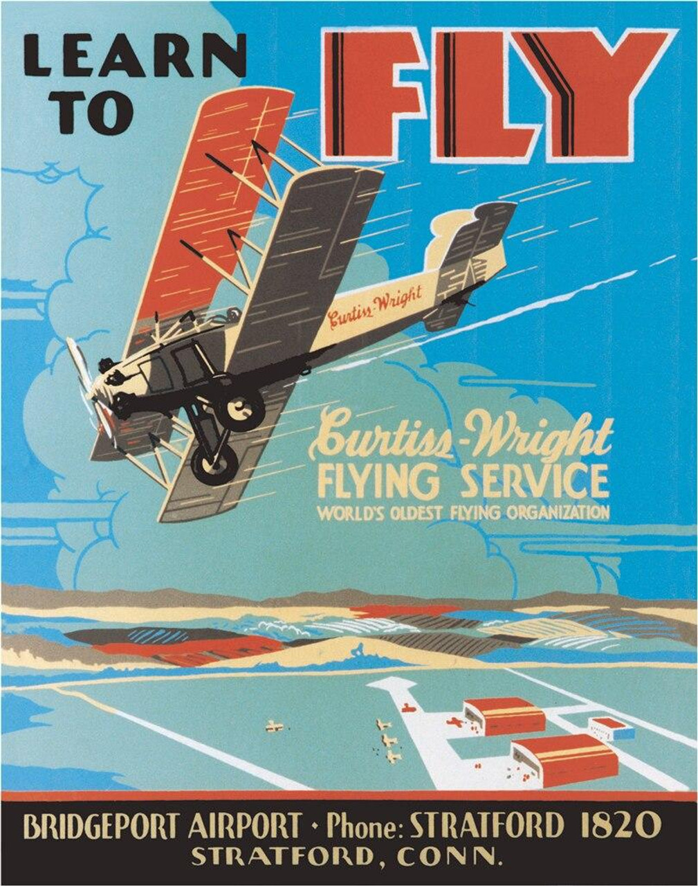 ティン サイン Learn to Fly