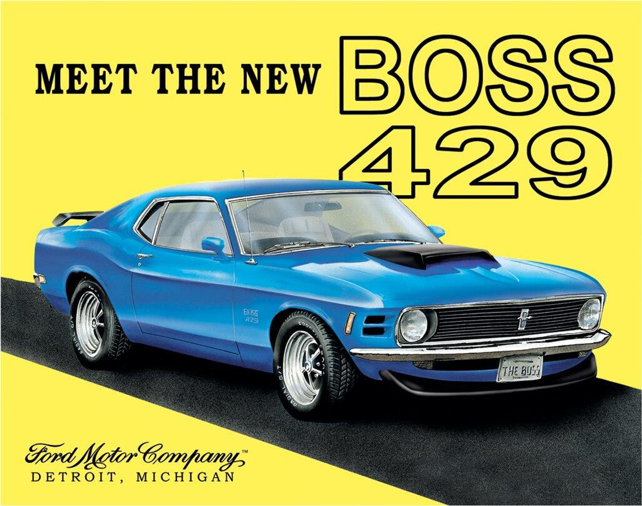 ティン サイン Ford MUSTANG BOSS