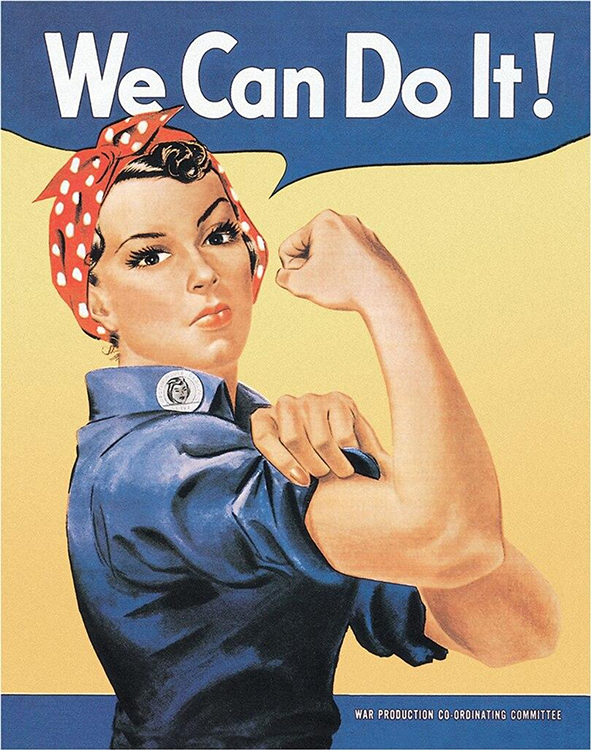 ティン サイン ROSIE THE RIVETOR