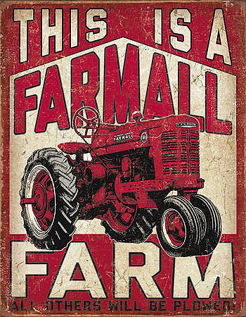 ティン サイン Farmall Farm